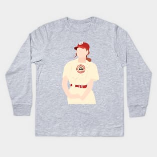 a league of their own Kids Long Sleeve T-Shirt